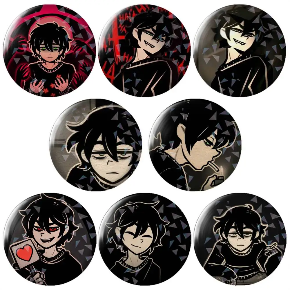 The Coffin of Andy LeyLey-y Brooch Metal Decorative Brooch Pins for Backpack Clothes Jacket Accessories,Souvenir.