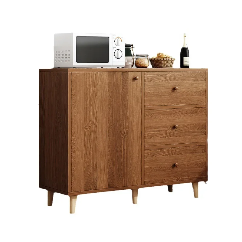 

Side cabinets, kitchen cabinets, lockers, solid wood Chinese cupboards, household living room against the wall for storage