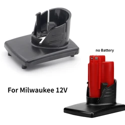 Piezas de caja de plástico de batería de 1 piezas M y 12V, sin celda de batería, carcasa de batería de iones de litio, para Milwaukee 12V 48-11-2411 M y 12 M