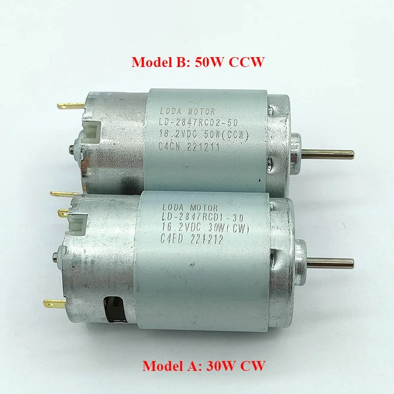 RS-395 Micro 28mm High Speed Electric Motor Carbon Brush DC 12V 14.4V 16.2V 18V 24V for DIY Hobby Toy Drilling Machine Tools - view 4