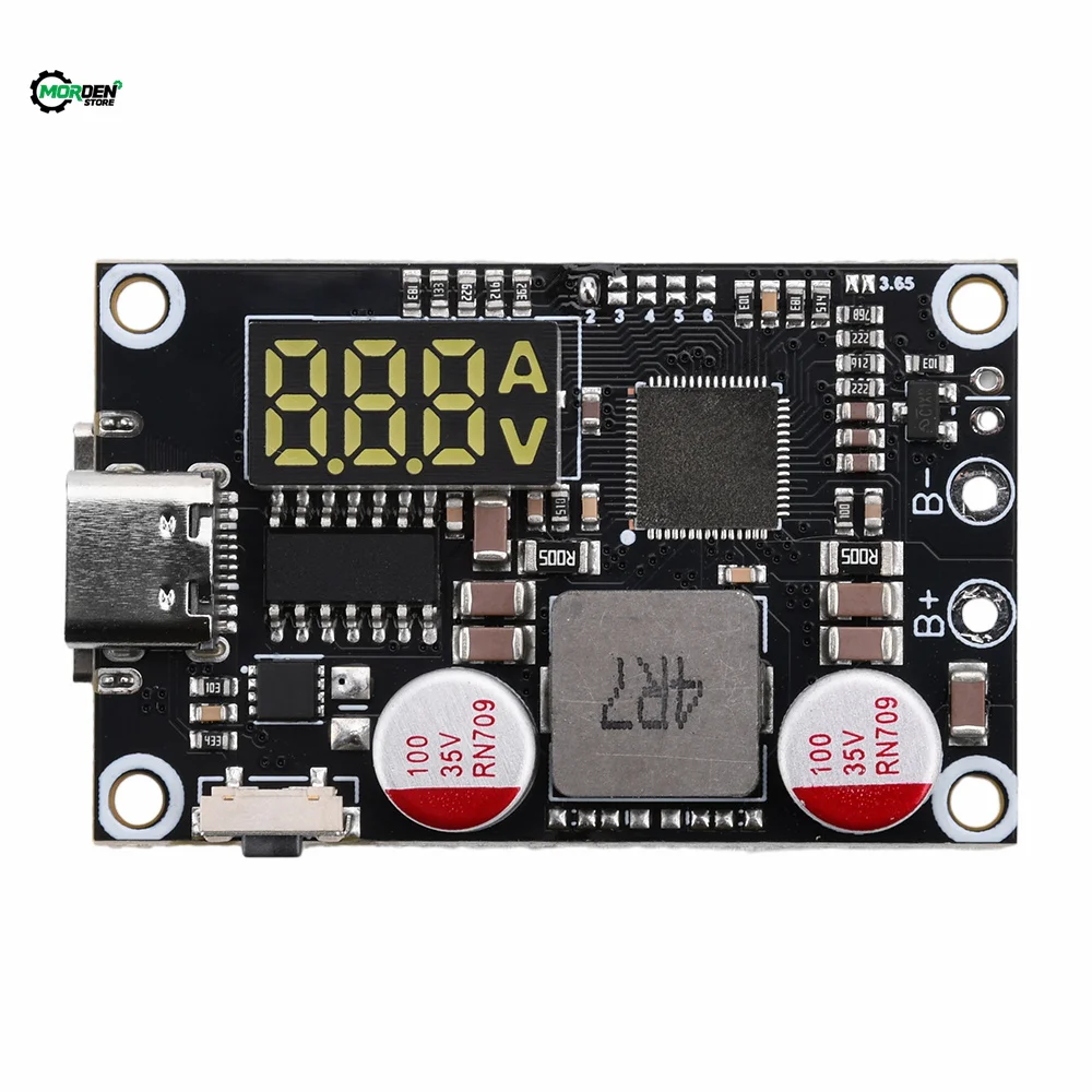 45W PD Mobile Phone Power Bank Charge Type-C USB Boost Charger Circuit Board Power Supply Accessory