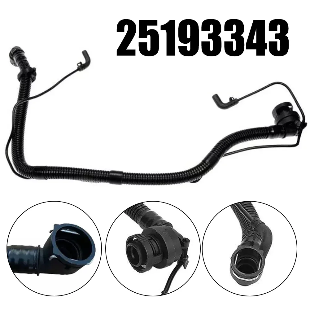 

25193343 Replacement Crankcase Ventilation Hose Wear-resistant Design ABS Material Anti-corrosion Feature Car Engine Hose