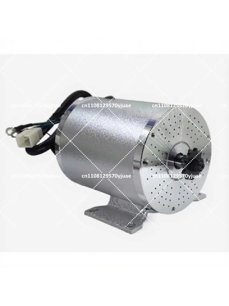 Go-Kart 3000W 72V Brushless Motor Kit, Electric Bicycle Conversion Motor with Controller and Throttle Lever