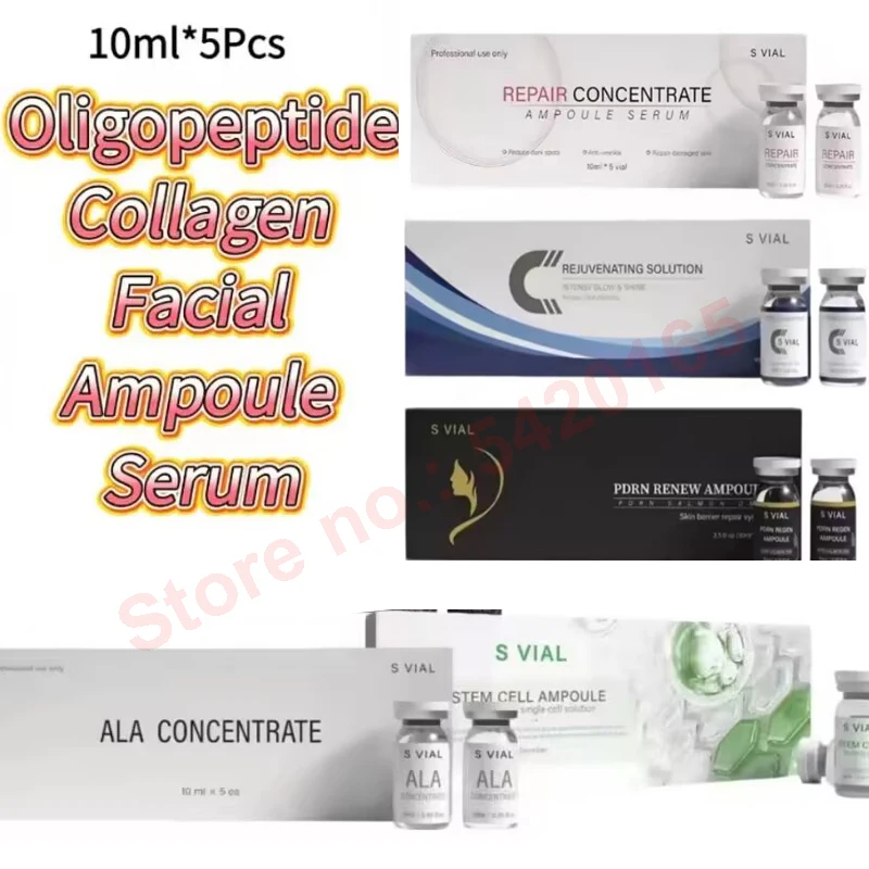 PDRN Collagen Oligopeptide DNA Ampoule Essence Concentrated Firming Anti-Aging Anti-Fine Lines Repair High Concentration Serum