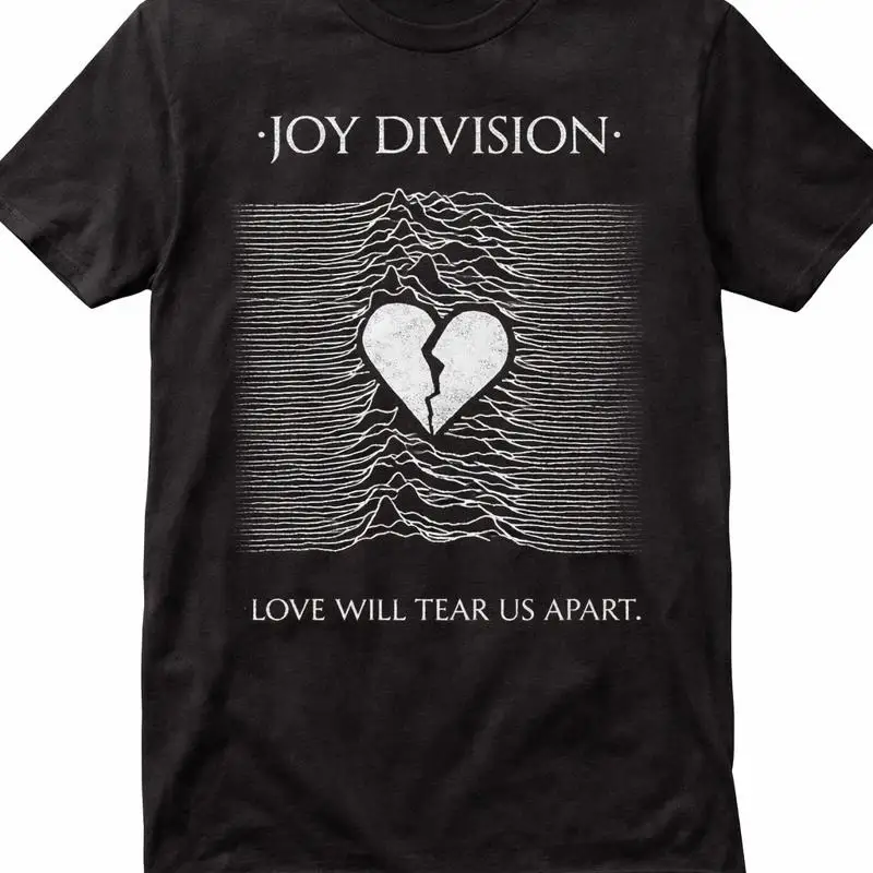 Joy Division Love Will Tear Us Apart, Post Punk Band Graphic Unisex T-Shirt