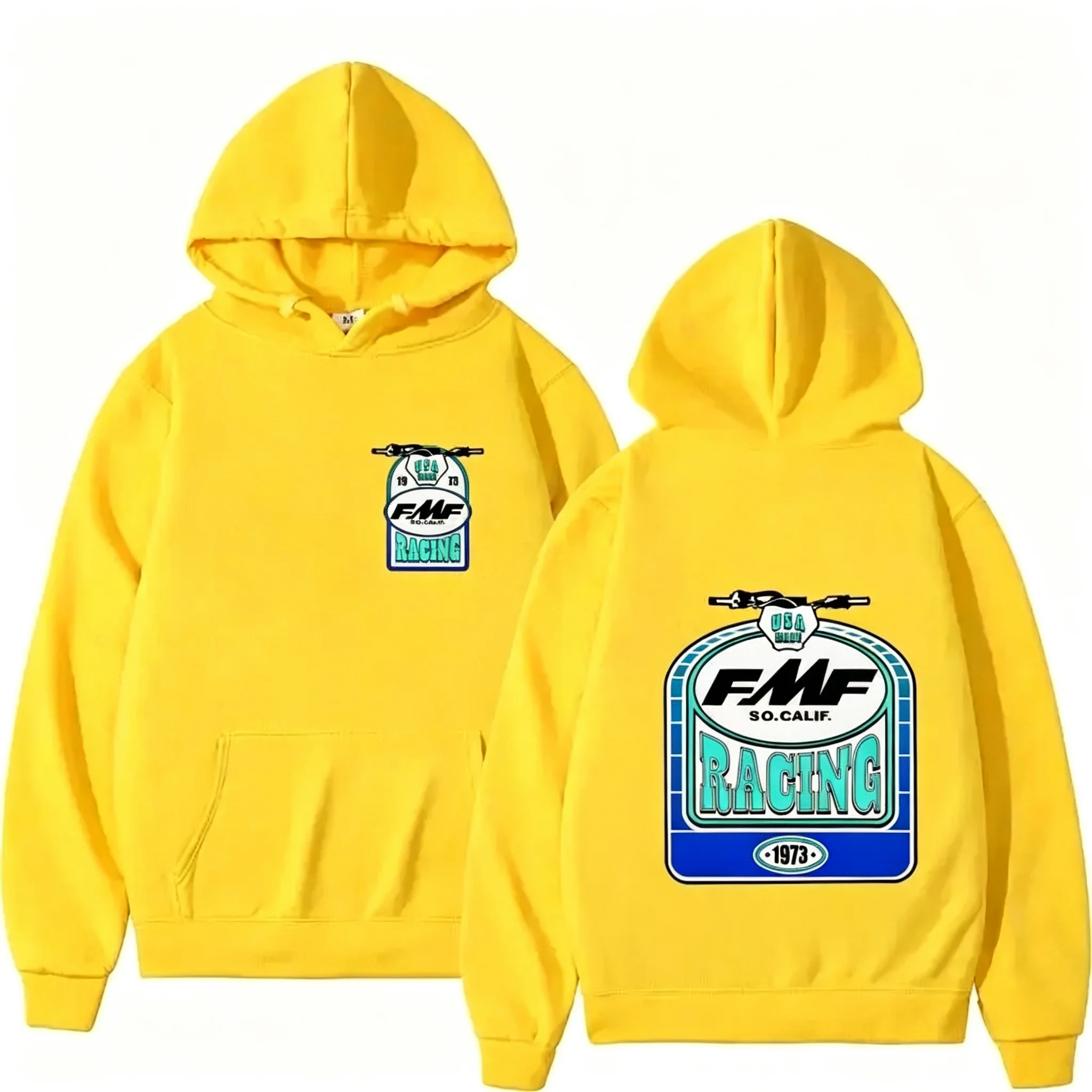 FMF Racing Exhaust Ama Motocross Theme Pullovers Men's winter clothes New in hoodies & sweatshirts Essentials Graphic Y2k Hoody