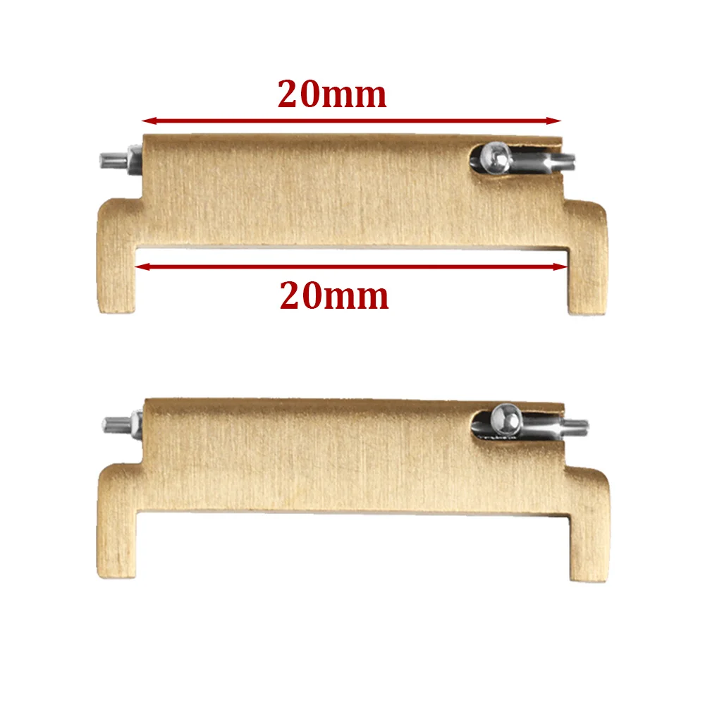 1 Paar Metalladapter für Armbänder, 18 mm auf 20/22 mm, 20 mm auf 18/20/22 mm, 22 mm auf 18/22 mm, Schnellverschluss-Steckverbinder, Uhrenarmband-Zubehör