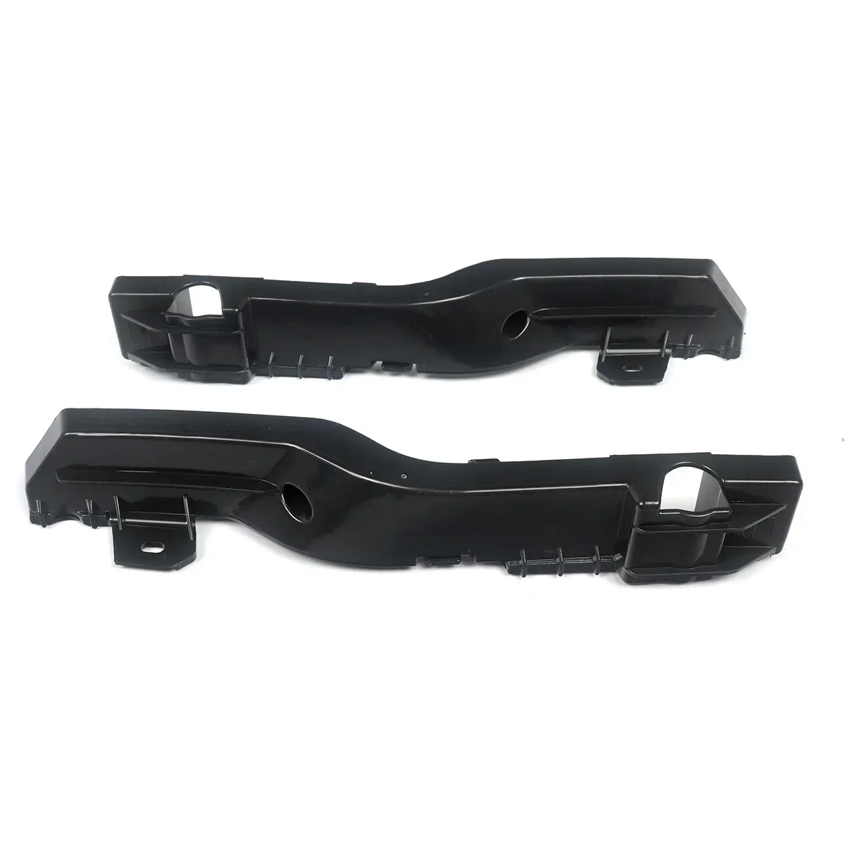 Bumper Bracket 1 Pair Set For 2009-2020 Dodge Journey Front Right & Left Side auto parts black