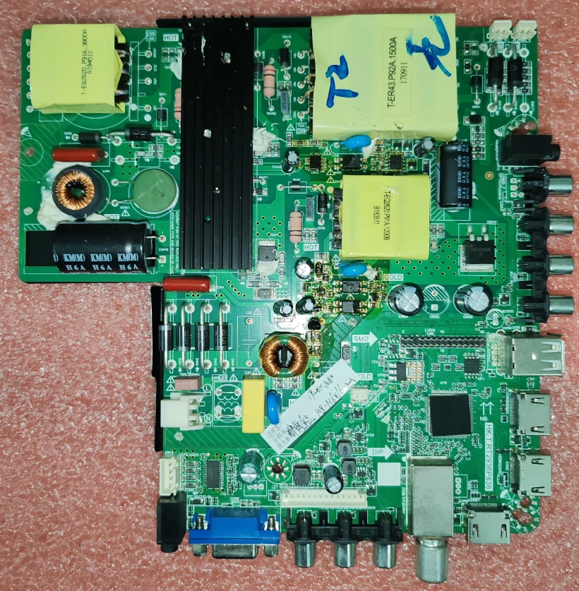 

HK.T.RT2936p838 Three in one TV motherboard, tested physical photos for 108--136V 600MA 1920x1080