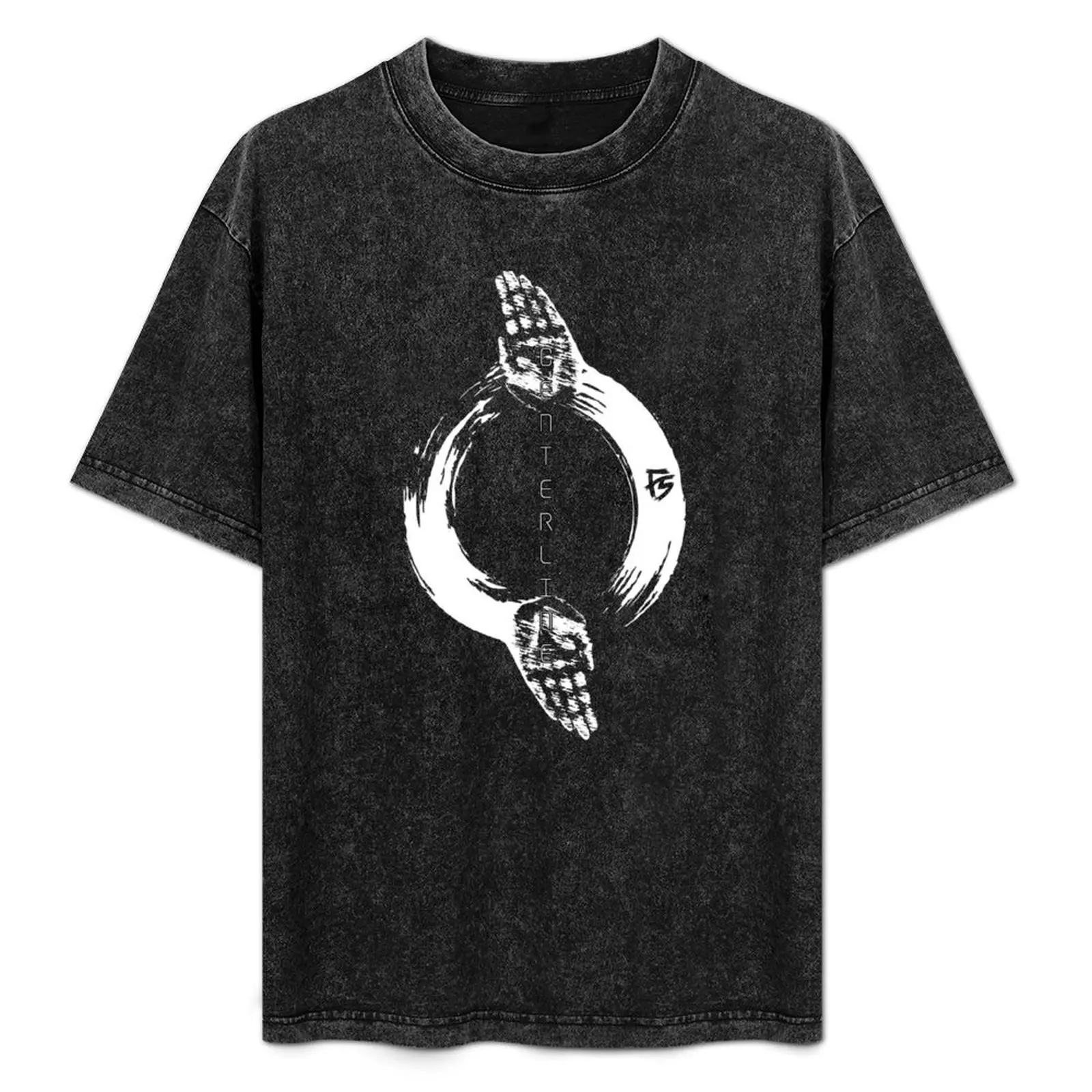 

Centerline - enso palms white T-Shirt Thanksgiving Casual Tee