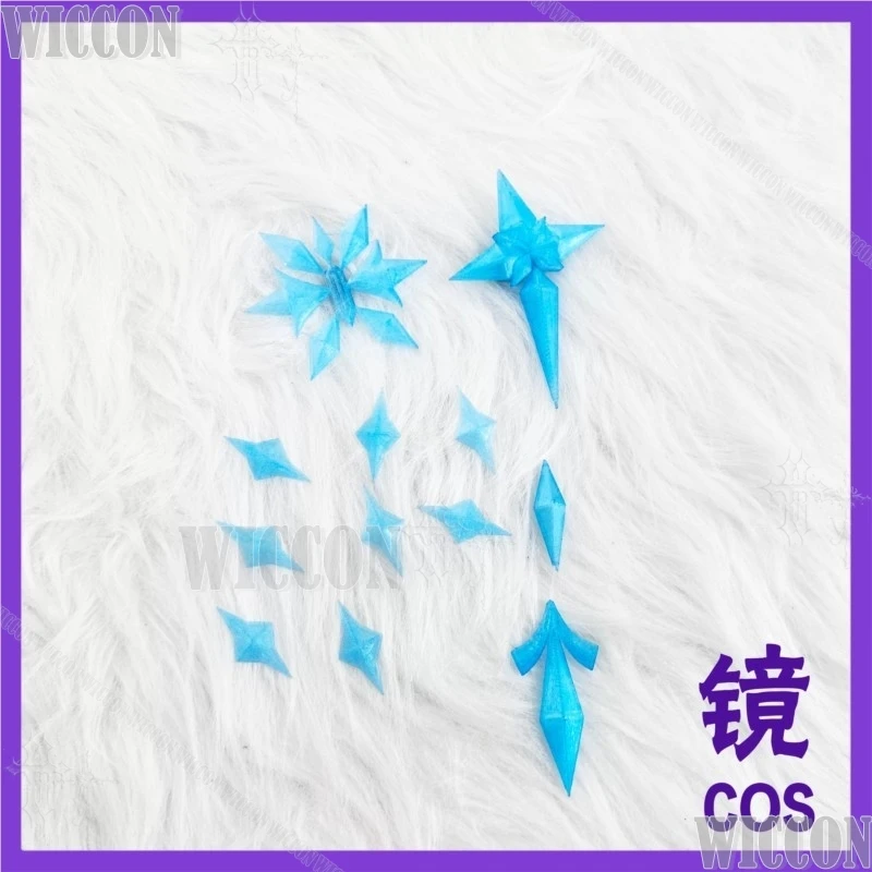 Accesorio de Disfraz de Reina de Hielo Tsaritsa Anastasia, Artículo Coleccionable de Genshin Impact, Decoración para Conventaciones, Navidad, Carnaval y Eventos