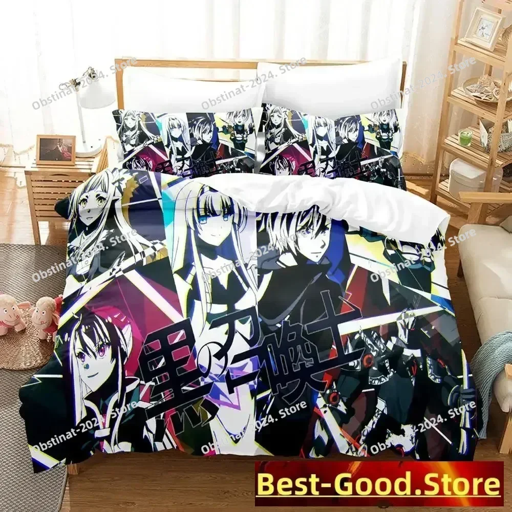Black Summoner Bedding Set Single Twin Printed Bed Set With Pillowcase Bed Duvet Cover Soft Single Double Queen Super King Size