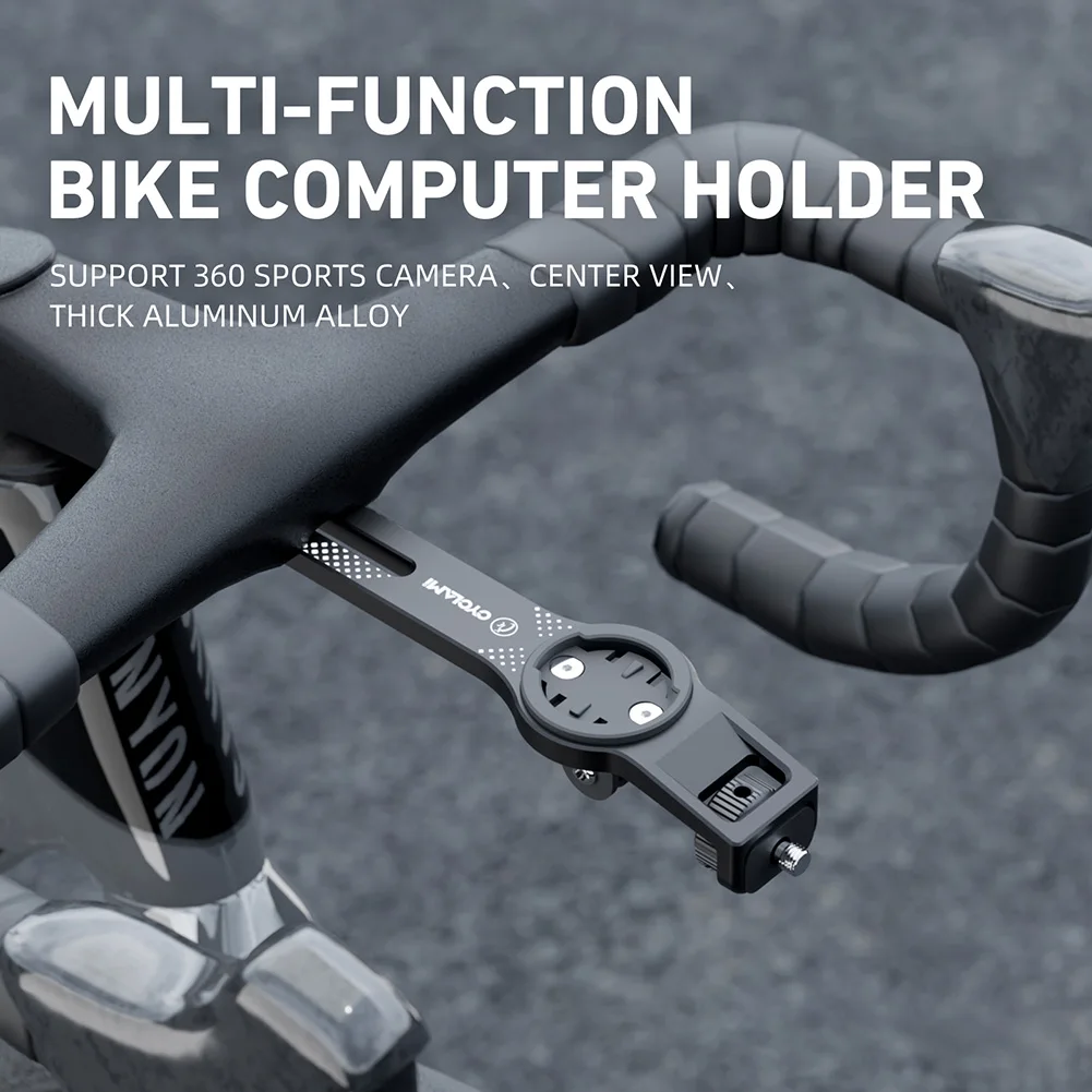 

Bicycle Handlebar Computer Holder Aluminum Alloy Adjustable Speedometer Bracket Cycling Speedometer Mount for Bike Accessories