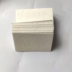 50 sheets/100sheet handmade eco friendly wildflower paper,growing blank name card,blank hangvtag for garment,DIY thank you card,