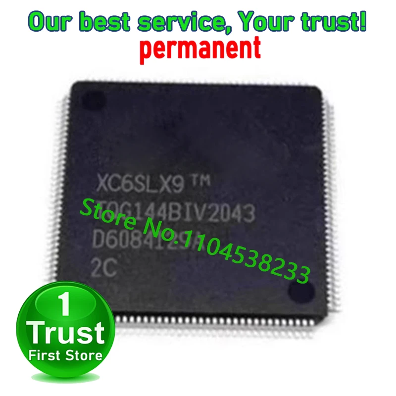 

5PCS XC6SLX9-2TQG144C -2TQG144I QFP144 XC6SLX9-2FTG256C BGA256