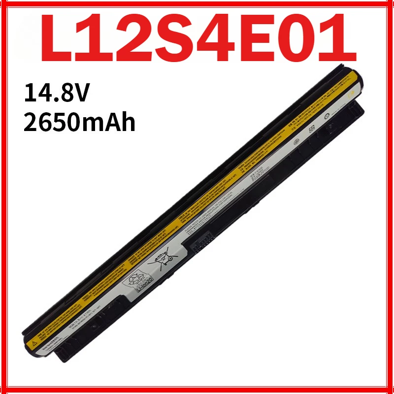 

2650mAh L12M4E01 Battery For Lenovo IdeaPad G400s G405s G410s G450S G500s G505s G510 S410p S510p Z710 G40-45/70 G50-30/45 Z40-70