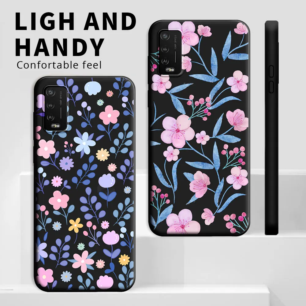 For Wiko Power U10 U20 U30 Case Soft Silicone TPU New Floral Dinosaur Fashion Style Phone Case For Wiko T10 WikoT10 Back Cover