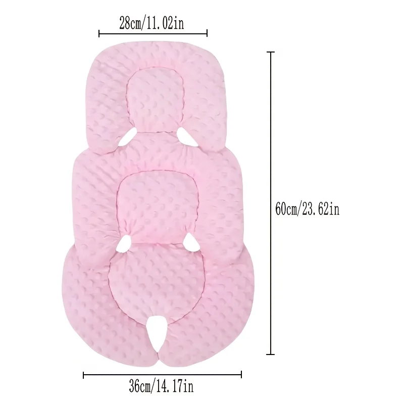 Baby Kinderwagen Sitzkissen Infant doppelseitige Warenkorb Sitz Pad 2025, Neue Dicke Warme Kissen Universal Baby Kinderwagen Zubehör – Detail 1