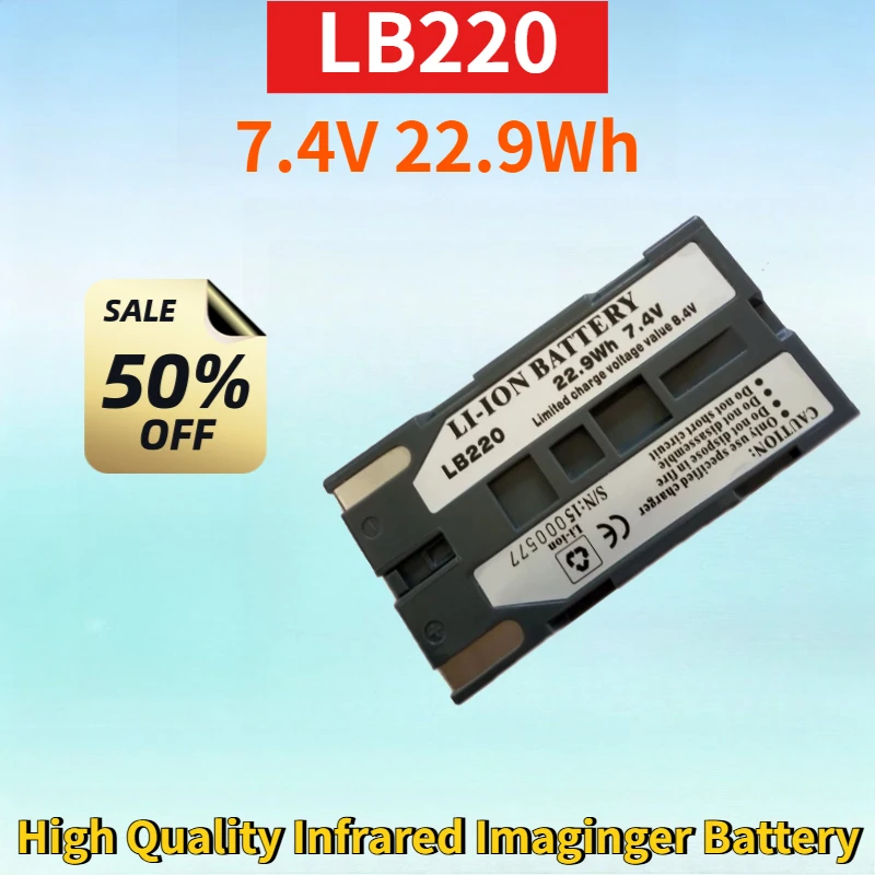 

Newest LB220 7.4V 22.9Wh Lithium-ion Rechargeable Battery for IRI-100C2 High Quality High Capacity Infrared Imaginger Battery