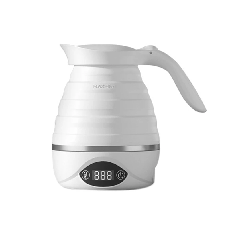 Foldable Travel Electric Kettle Portable Foldable Food Grade Silicone Small Kettle Suitable For Coffee, Tea