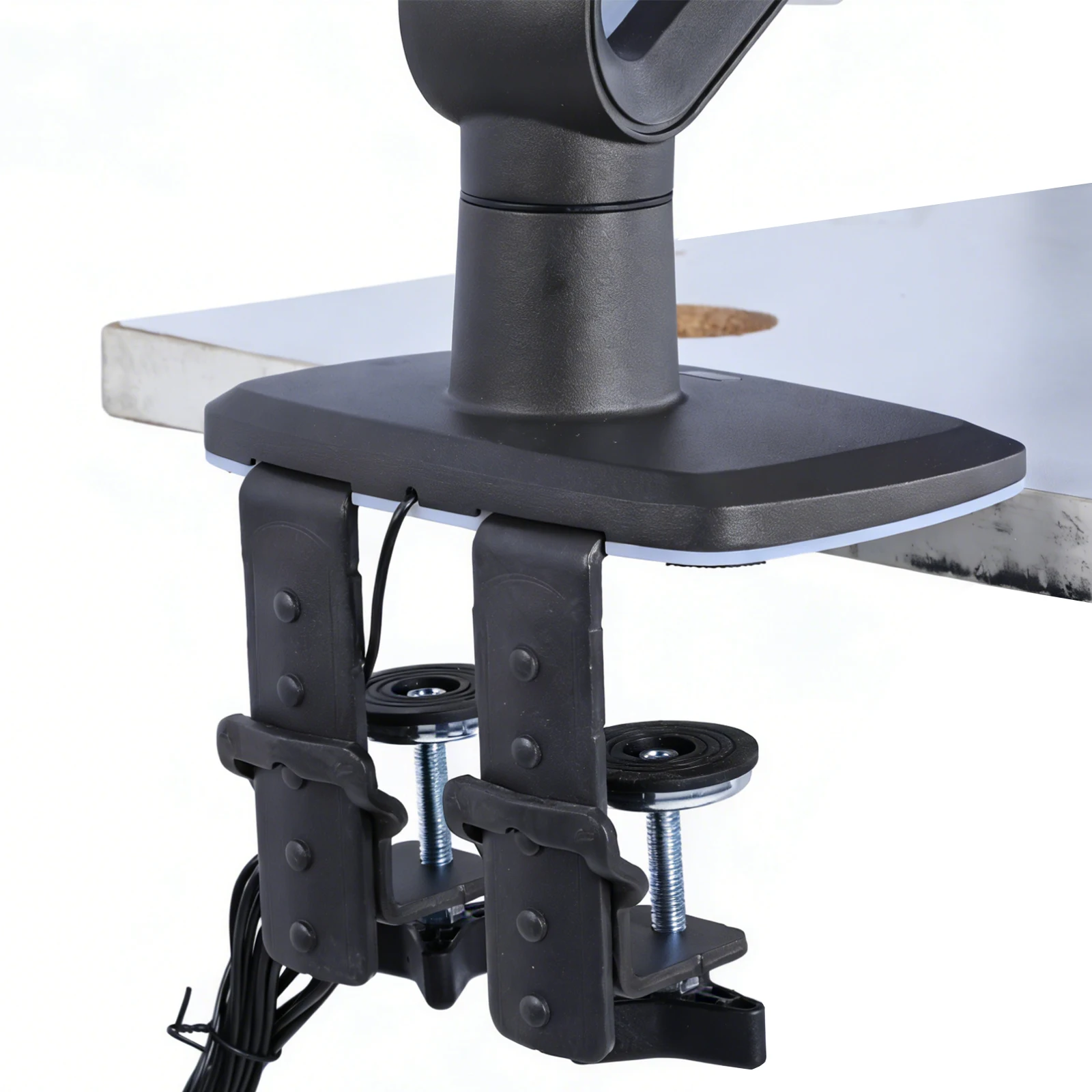 

Multi Angle Adjustable Rack Load Up To 20 KG Long Arm Extension Rod RGB Heavy Duty Gaming Monitor Stand for PC Accessories