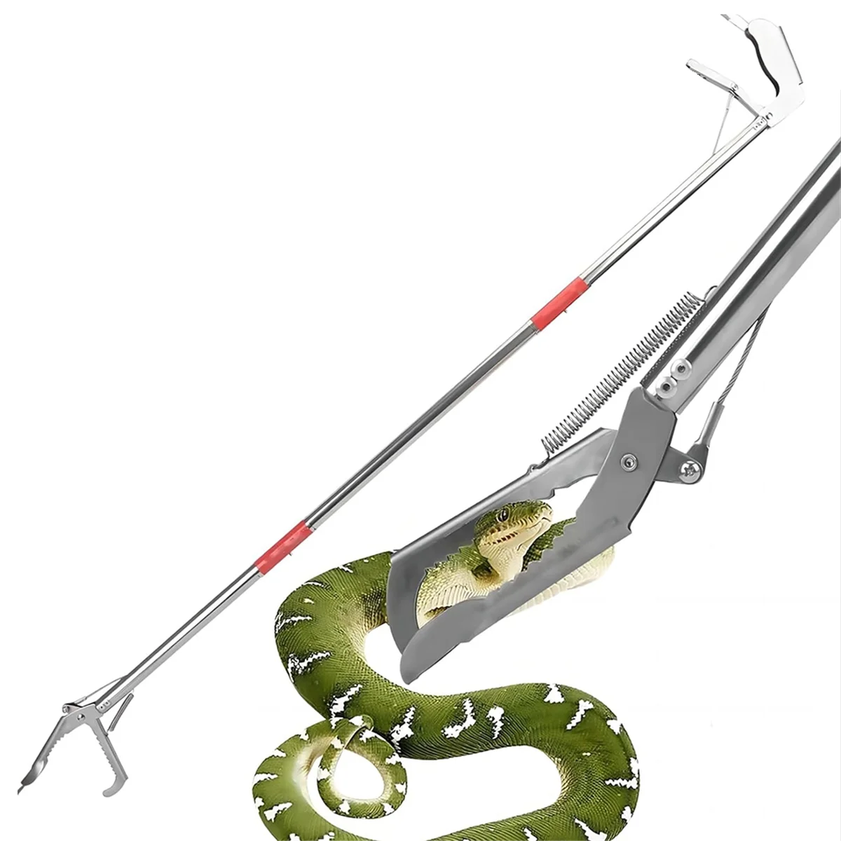 ESTR Snake Grabbing Tool, Snake Grabbing Clip, Snake Grabbing Tool Geeignet für verschiedene Szenarien, Snake Pliers
