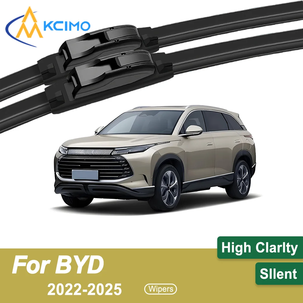 

2-Pack Superior Wiper Blades for BYD BYD Frigate 07 2022-2025 All-Season Durable Quiet Wiping Uninterrupted Visibility