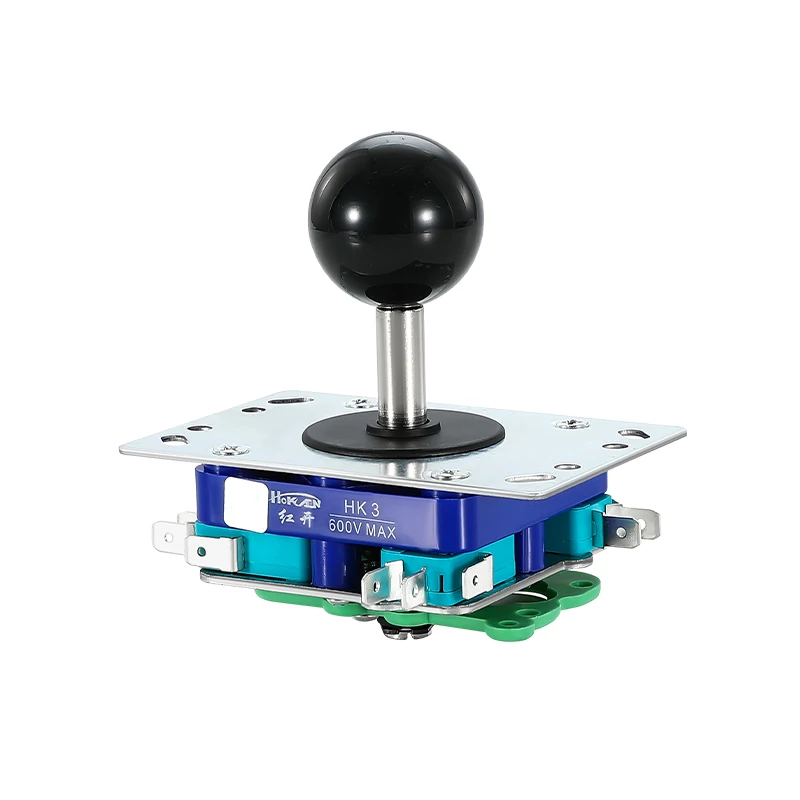 Cross Switch Joystick HK3 Four-Way Eight-Way Self-Resetting Arcade Game Accessory Red Master Switch