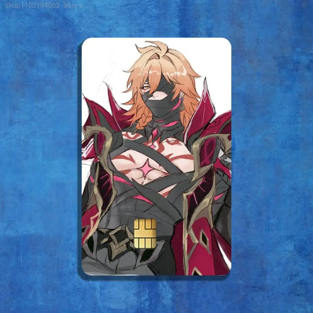 Mydei Honkai Star Rail Stickers Credit Visa Debit Bank Charge Card Bus Metro Waterproof Sticker Decal Decoration - Image 5