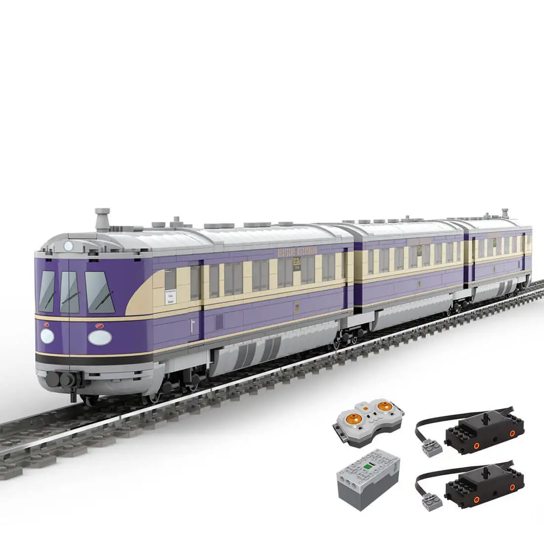 

Custom MOC-154855 DIY Assembly Train Model(Dynamic Version/2836PCS) Toys Gift