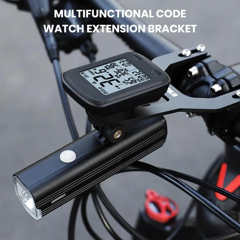 Bike Computer Holder Rustproof Bike Handlebar Mount Universal Simple Installation Stopwatch Speedometer Mount Holder