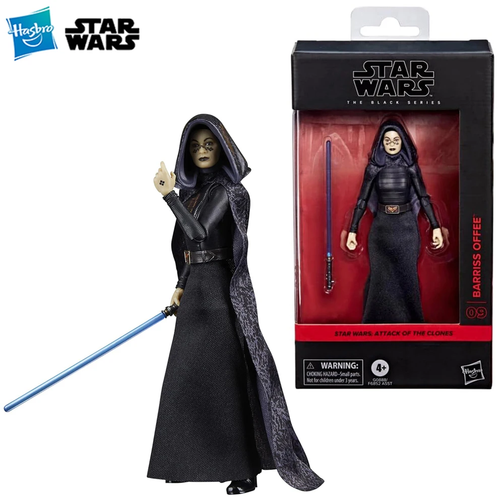 Оригинальный новый Hasbro STAR WARS The Black Series Barriss Offee 15 см, экшн-фигурка аниме, модель, орнамент, игрушка, подарки
