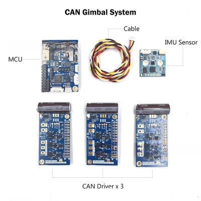 

32-Bit CAN_MCU + 3 CAN Kit Heavy Duty Camera PTZ Controller