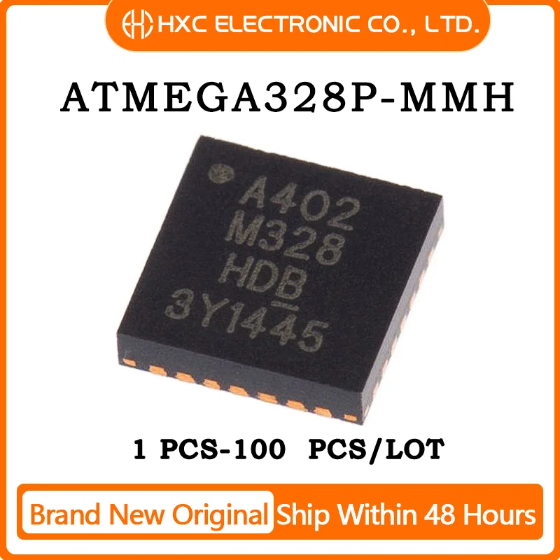 1PCS/5PCS/10PCS/50PCS NEW IC MCU 8BIT 32KB FLASH 28VQFN Chip ATMEGA328P-MMH