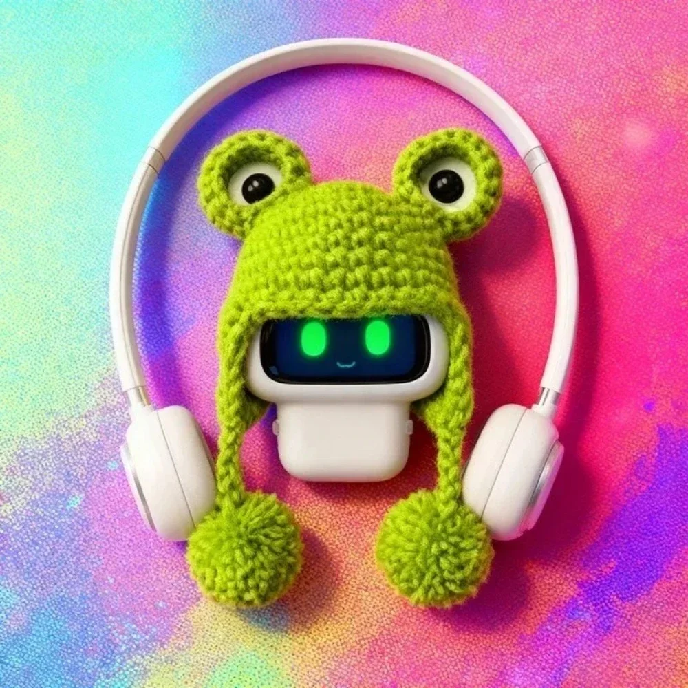 Aibi Pocket Pet - Wearable ChatGPT AI Companion with Voice, Emotion Interaction, Singing & Dancing. Magnetic & Ultra Portable