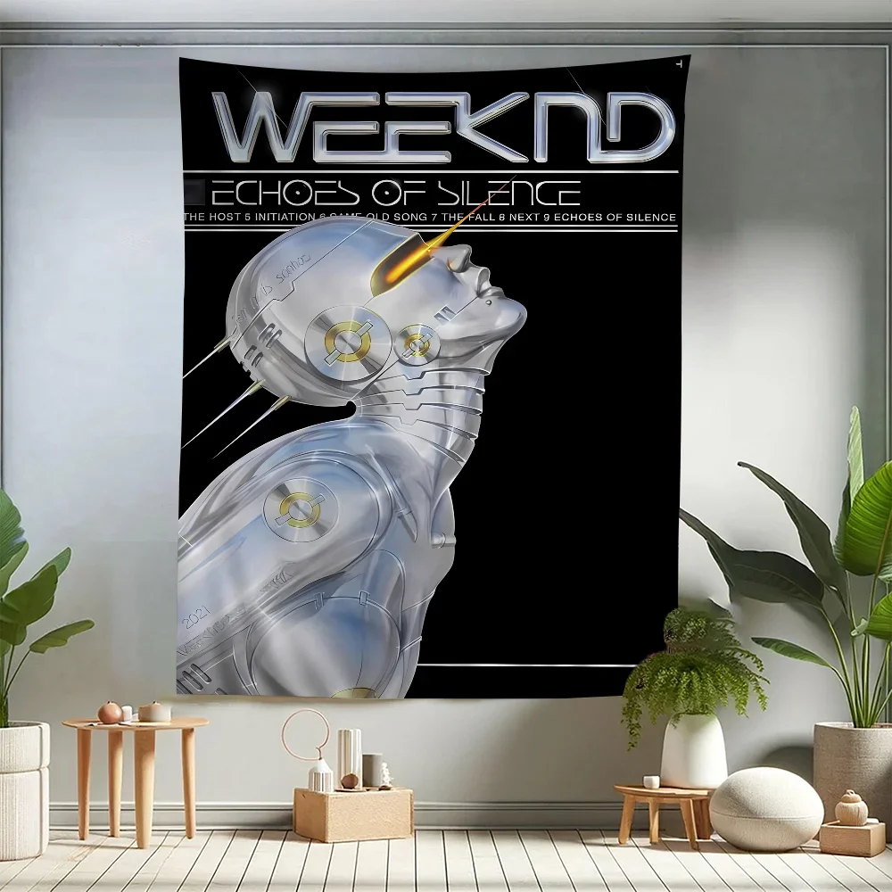 Arte h-hajime s-sorayama tapiz de dibujos animados para colgar en la pared, decoración del hogar