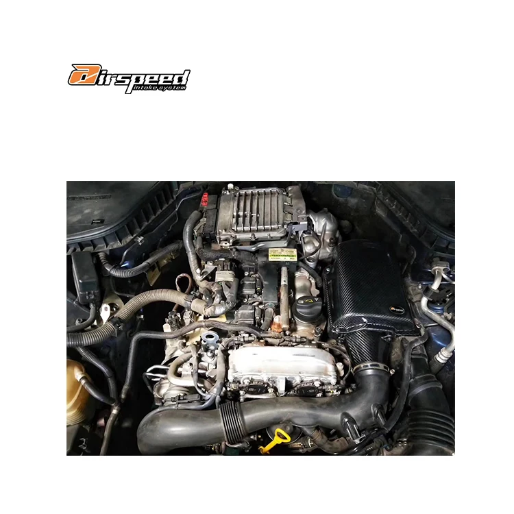 

Airspeed Brand Very Easy to Install 100% Dry Carbon Fiber Cold Air Intake System for Infiniti Q50,Q60
