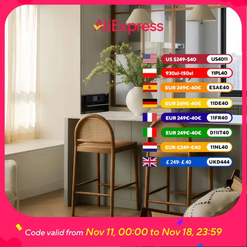 

High Back Support Bar Chair Backrest Contemporary Home Dining Bar Chair Counter Stools Ergonomic Sillas De Comedor Furniture