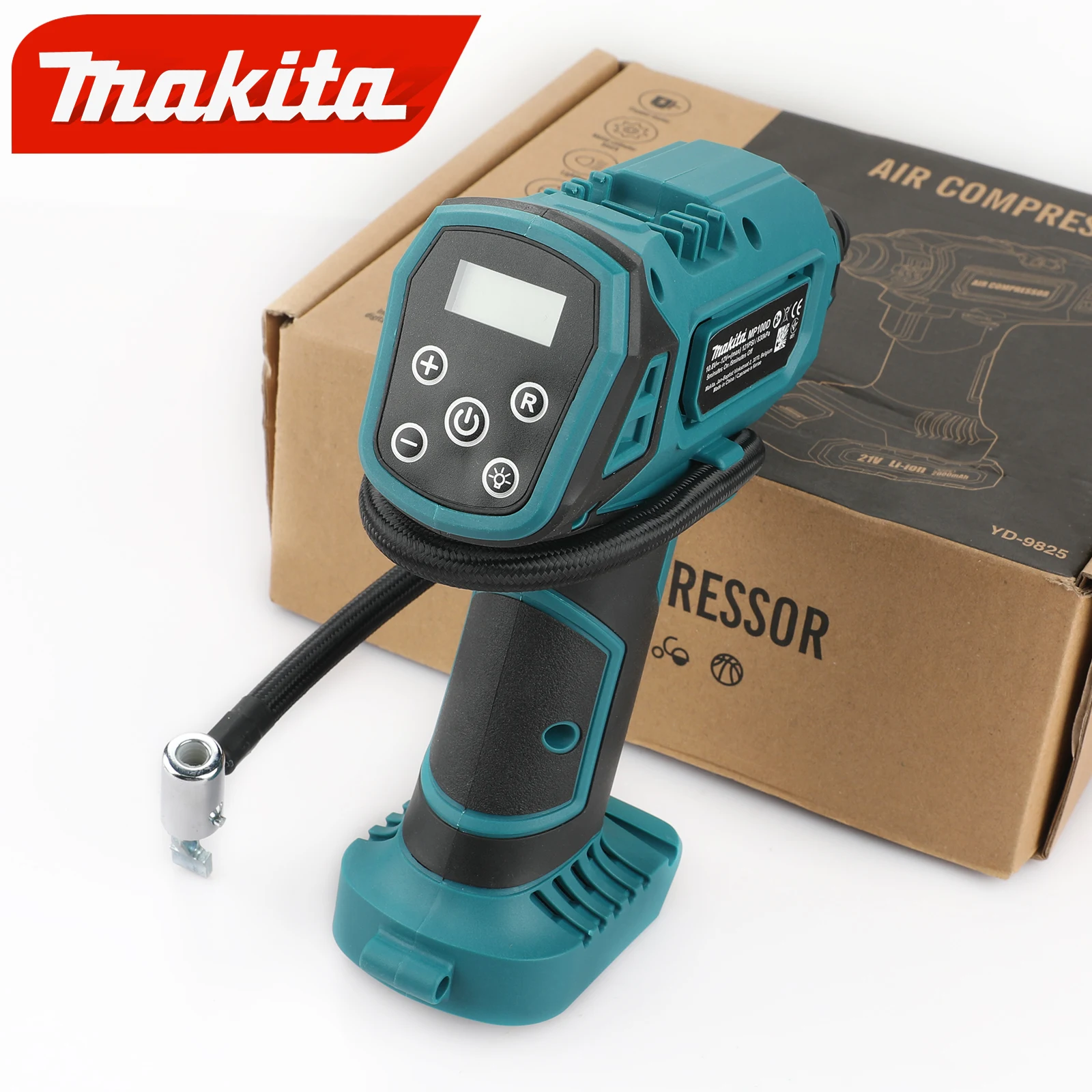 Makita DYS60 Automatic Cordless Inflator Electric Air Pump Car Tire Handheld Pump Inflator For Makita 18V Battery(No Battery)
