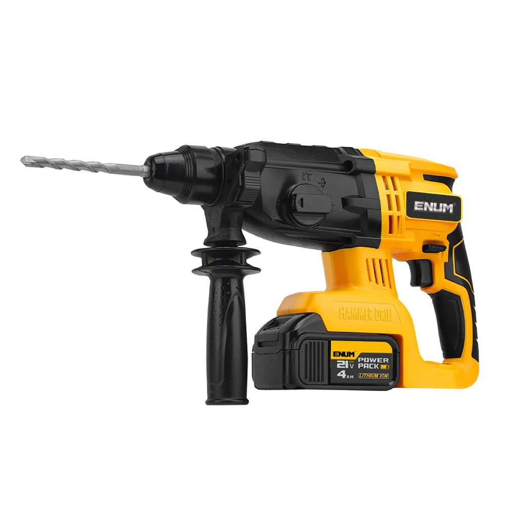 Cordless 20mm Power Hammer Drill Home Use DIY Grade Rotary Hammer Sprayer Electric Source Concrete Application 5kg