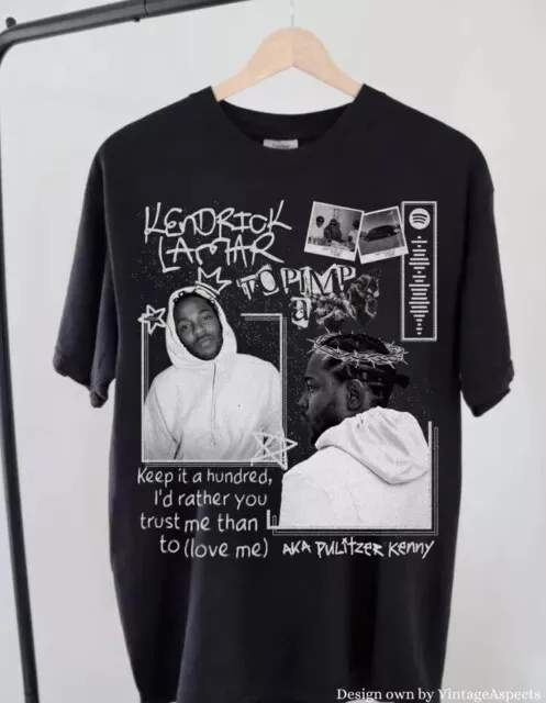 Kendrick Lamar hip hop rapper Unisex Vintage Style T Shirt AHN00743