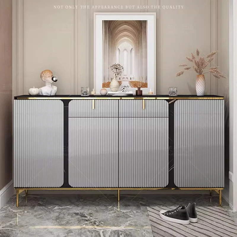 

Итальянский минималистичный шкаф для хранения, скандинавский роскошный высококачественный шкаф для хранения в гостиной, вилла, креативная мебель для дома Comedor FYLC