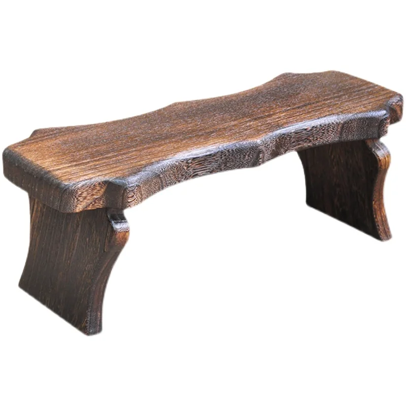 Solid Wood Step Stool Multi-Purpose Foot Rest Ottoman Japanese-style Meditation Stools Compact Portable Toilet Step Stools