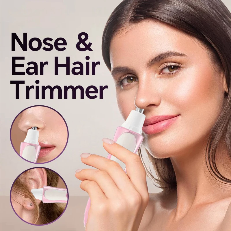 4-in-1 Elektrisches Haarentfernungsgerät, USB-Aufladung Damen-Augenbrauentrimmer, Nasenhaar-Unterarm-Beinhaar-Trimmer, Bikini-Rasierer – Detail 5