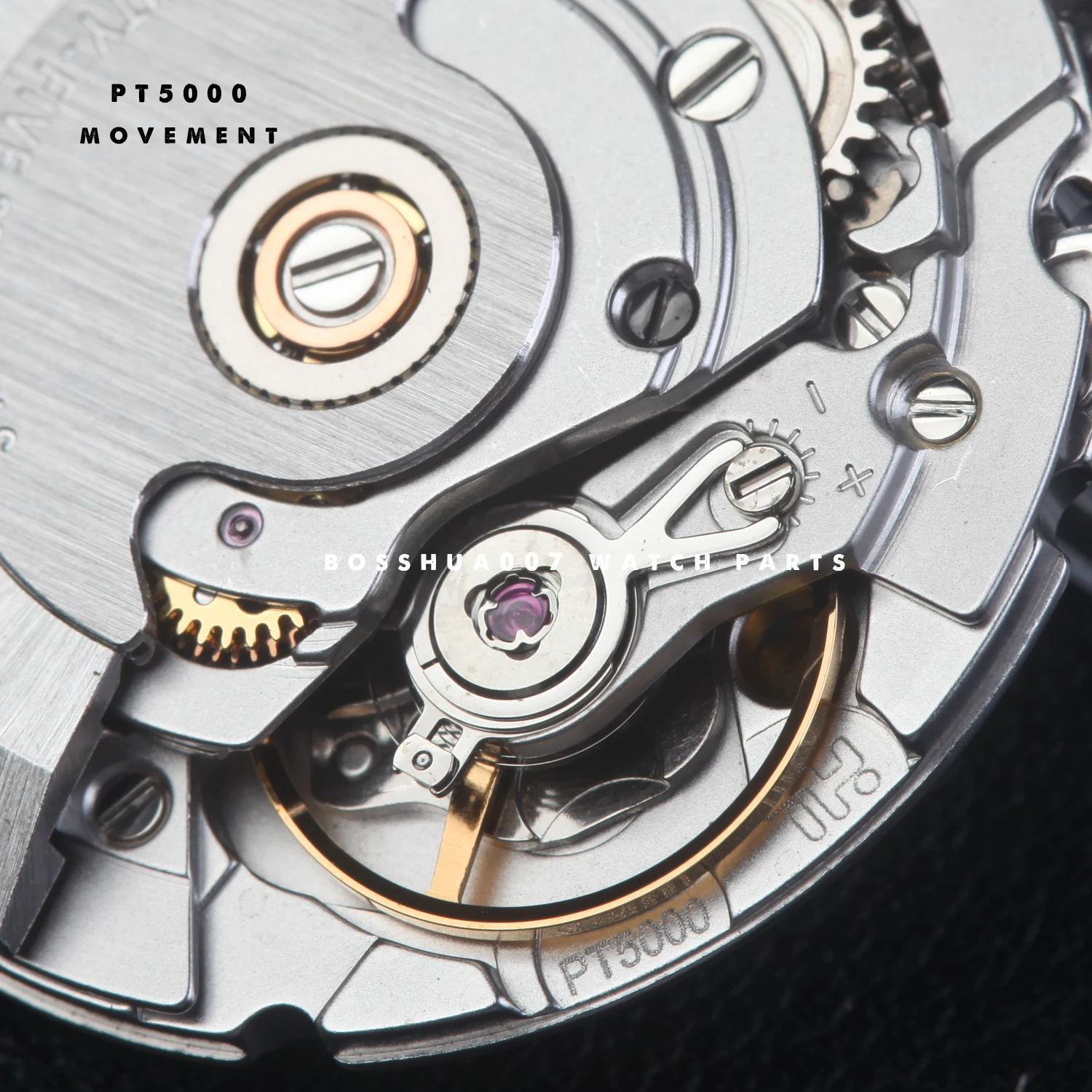 PT5000 watch movement parts replace 2824 100% new without logo