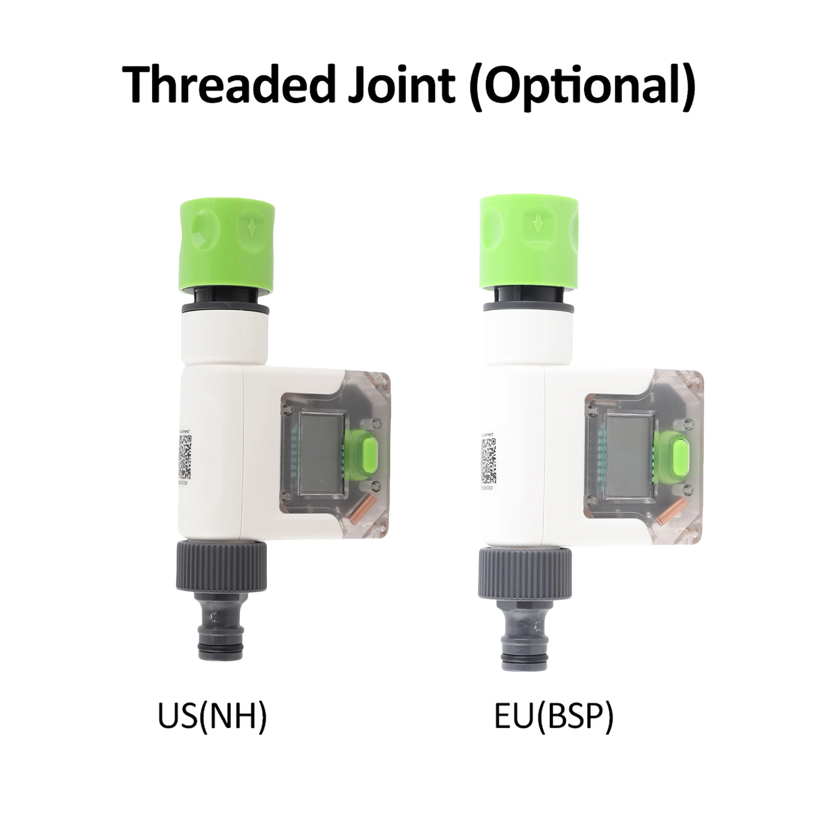 WiFi Water Flow Meter for Garden Hose Smart Water Meter 4 Flow Modes Real-Time Flow Tracking Easy Reading Display Usage Alerts