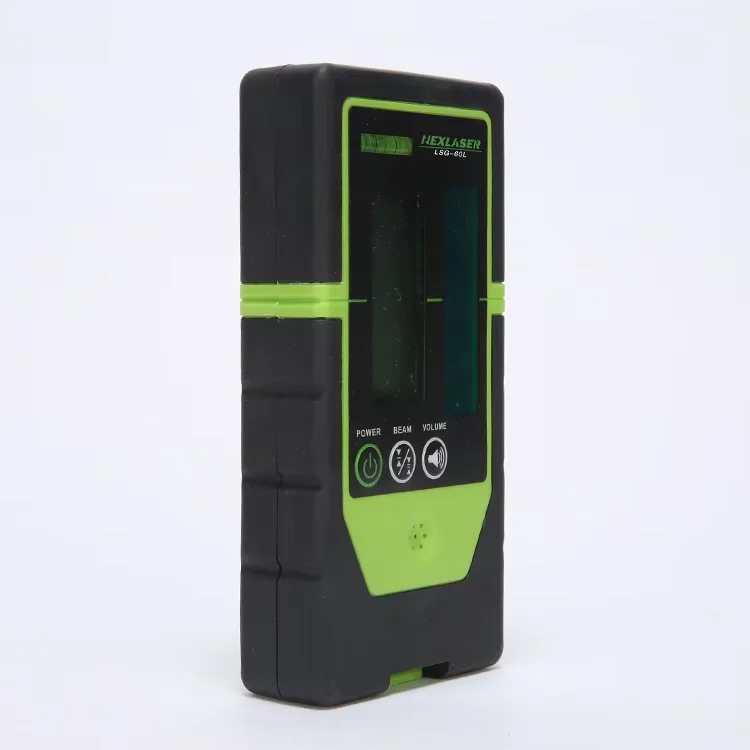 Ricevitore laser rotativo autolivellante a luce verde professionale Rilevatore portatile di grado fai-da-te LSG-60L
