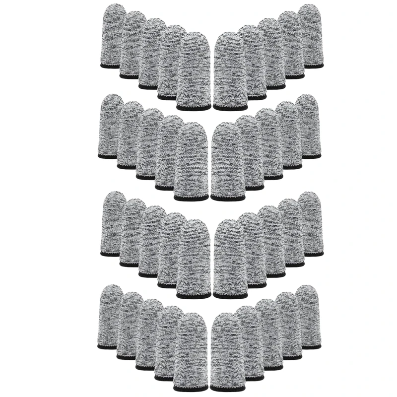 Niveau 5, anti-cut vingerafdekking, zeer sterke veiligheid, flexibele anti-cut vingertophandschoenen, keukengereedschap, herbruikbaar en duurzaam