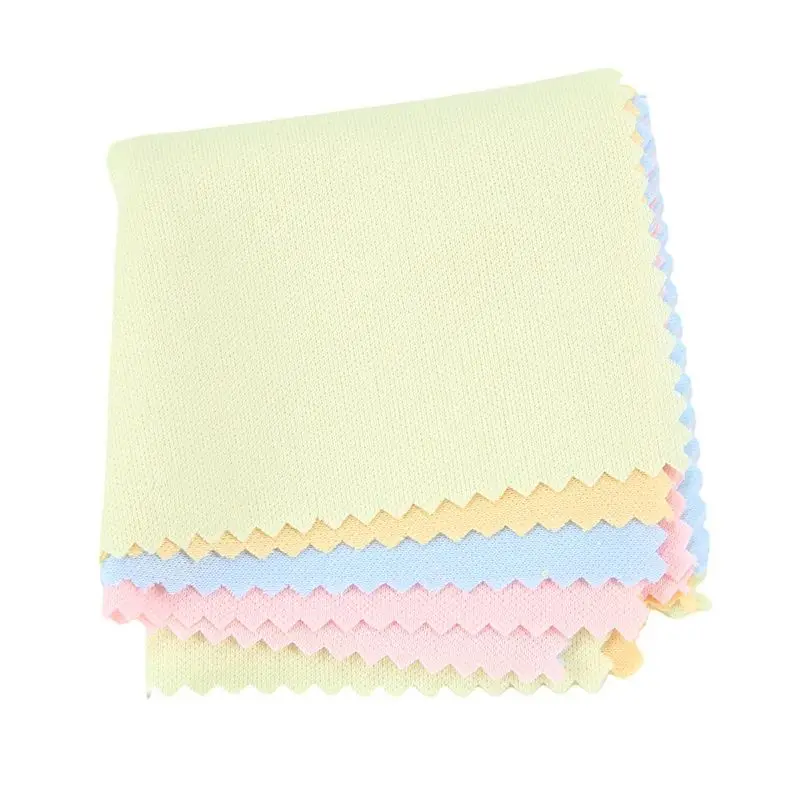 A93P 4 Microfiber Optical Cleaning Cloth Dvd Lcd Camera Lens Screen Clean Cloth Towel