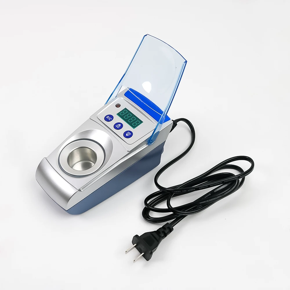 

1 комплект, цифровой нагреватель воска для стоматологической лаборатории, плавильный блок, горшок для погружения с одним слотом, стоматологическое оборудование